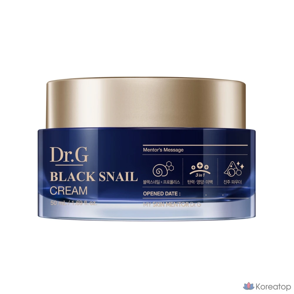Крем Dr.G Black Snail Cream, 50 мл, 1 шт.