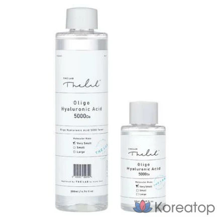 Набор для планирования дня THE LAB by blanc doux с низкомолекулярной гиалуроновой кислотой (тоник 200 мл + тоник 50 мл), 1 шт.