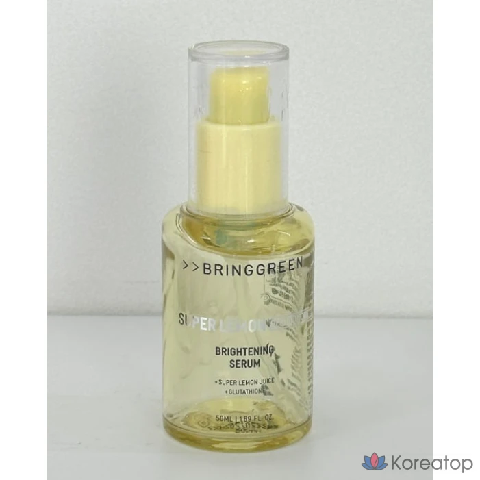 Сыворотка Bringrin Super Lemon Glutathione Whisk для удаления пигментных пятен и веснушек с меланином, 1 шт, 50 мл