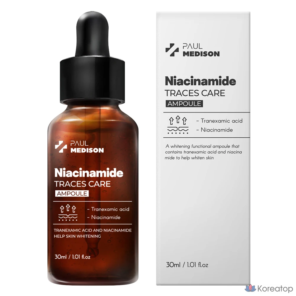Ампула PAUL MEDISON с ниацинамидом для точечного нанесения, 1 шт., 30 мл