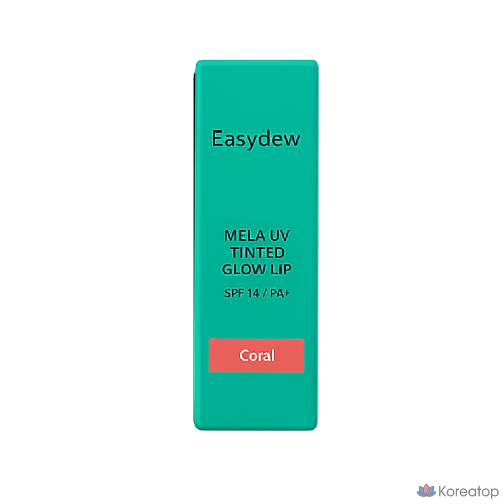 Тинт для губ Easydew Mela UV Tinted Glow Lip, оттенок Coral, 1 шт.