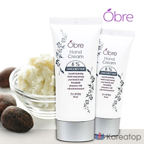 Oilia Obre Увлажняющий крем для рук с маслом ши, 1 шт., 80 мл