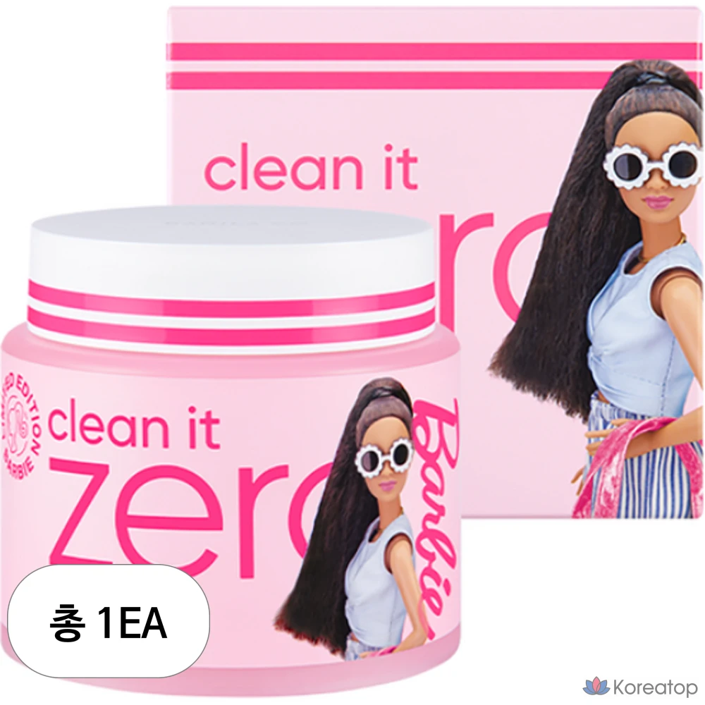 Гидрофильное масло для снятия макияжа Banila Co Clean It Zero Cleansing Balm Original Barbie Edition, 180 мл, 1 шт.