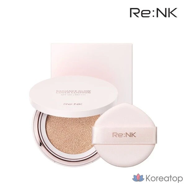 Кушон Re:Nk Glow Gwangchae Cover Cushion, 15 г, 1 шт.