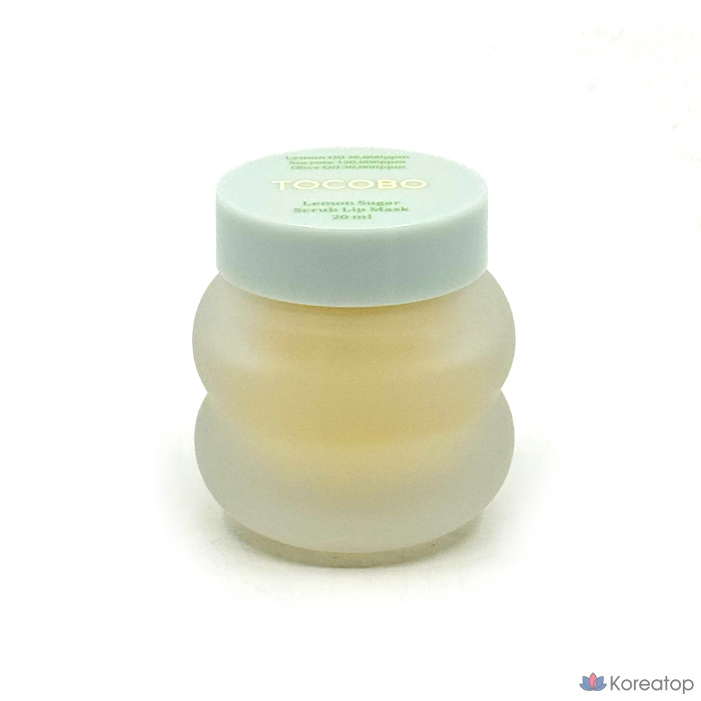 Маска-скраб для губ Tocobo Lemon Sugar Scrub, 20 мл, 1 упаковка, 1 шт.