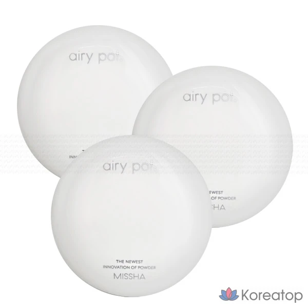 Пудра-компакт Missha Airy Pot Powder, 5 г, 1 шт.