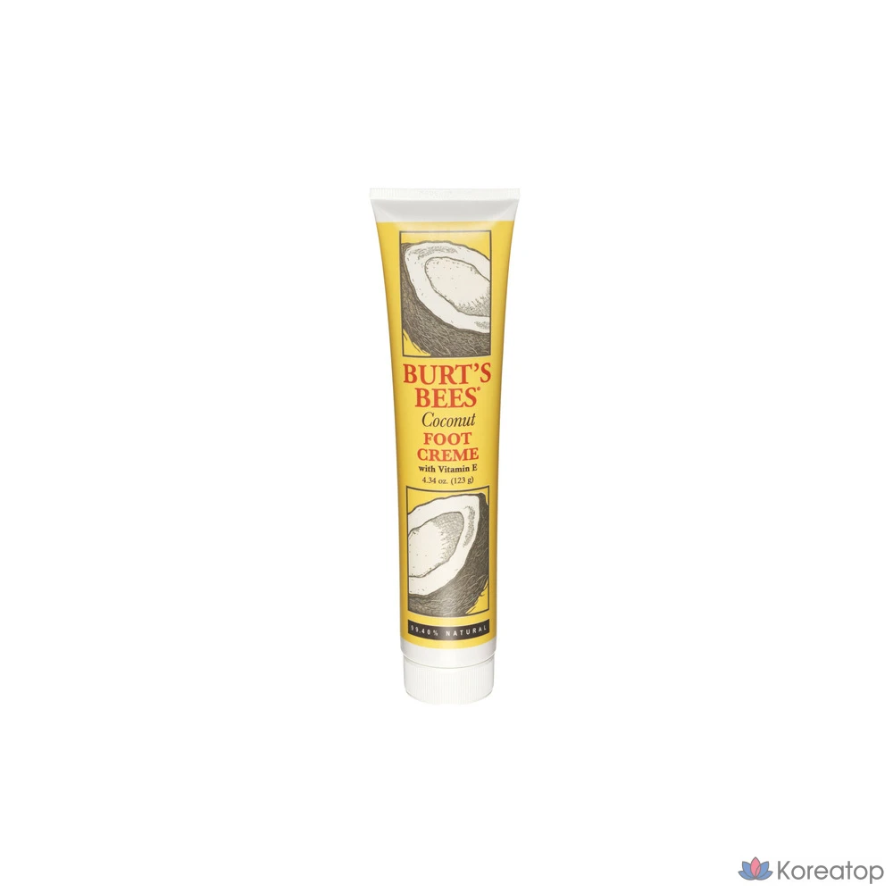 Бальзам для ног Burt's Bees Coconut Foot Cream, 123 г, 1 шт.