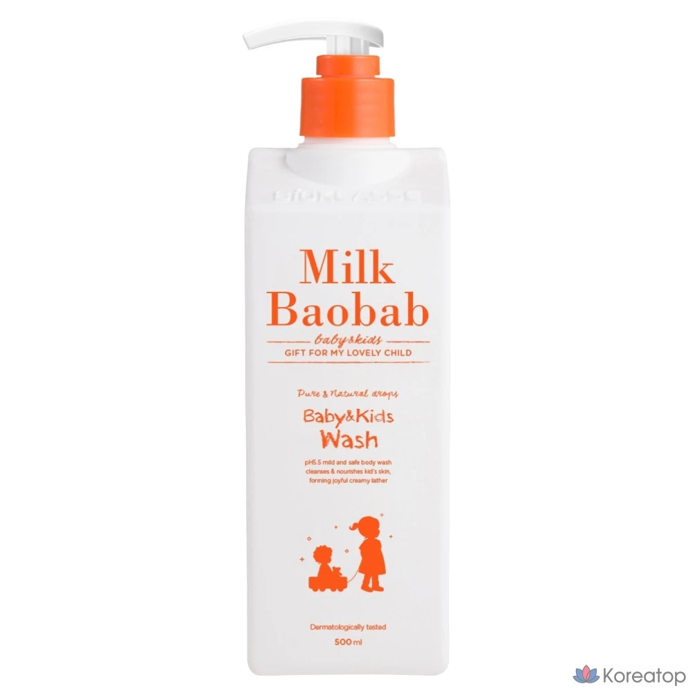 Детский гель для душа Milk Baobab, 500 мл, 1 упаковка