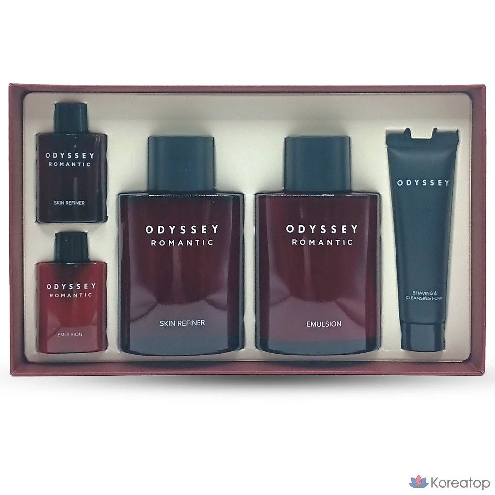 Набор из 2 лосьонов для лица ODYSSEY Skin Lotion Beach для мужчин, 1 комплект.