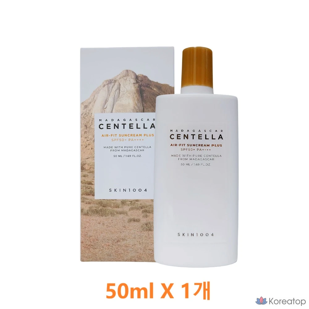 Skin Angel Madagascar Centella Airfit Sunscreen SPF50+ PA++++, 51 мл, 1 шт.