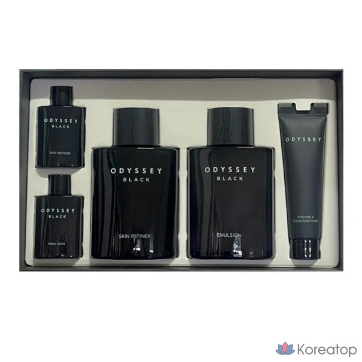 Набор для ухода ODYSSEY Black Special 2-piece Set, 5 шт.