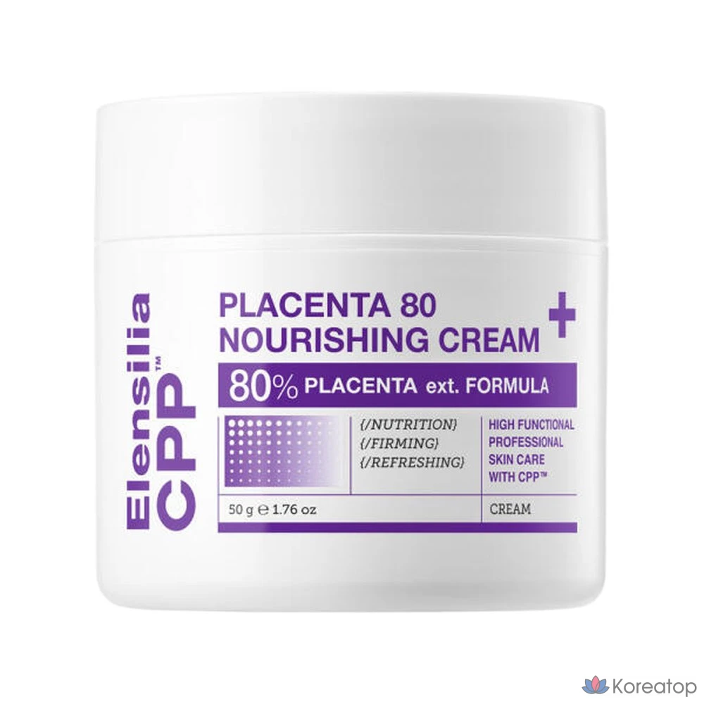 Крем Elensilia CPP Placenta 80 Nourishing Cream, 50 г, 1 шт.
