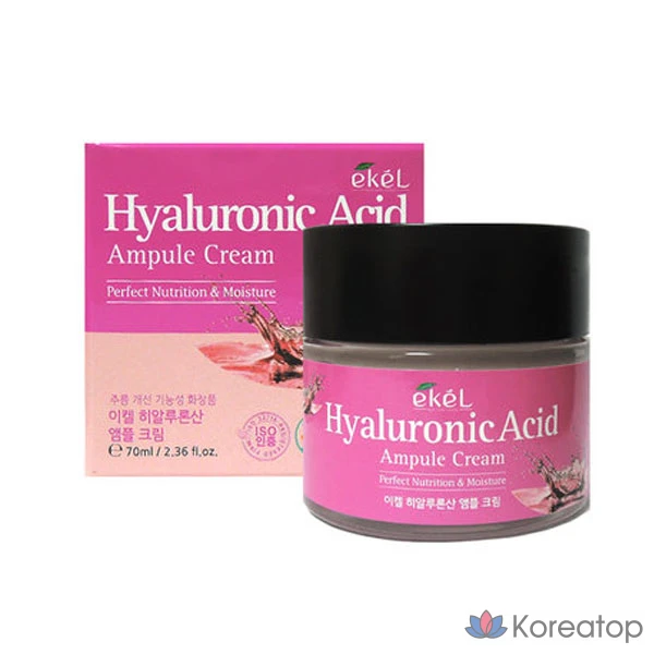 Ekel Snail Ampoule Cream, 70 мл, 70 г, 1 шт.