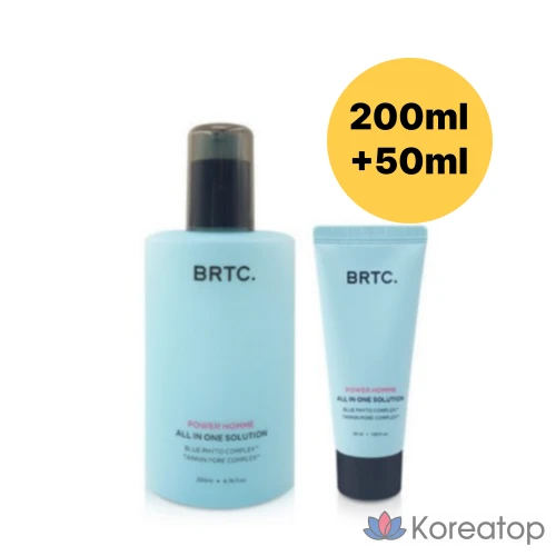 Тонер BRTC Power Homme All-in-One Solution, 250 мл, 1 шт.