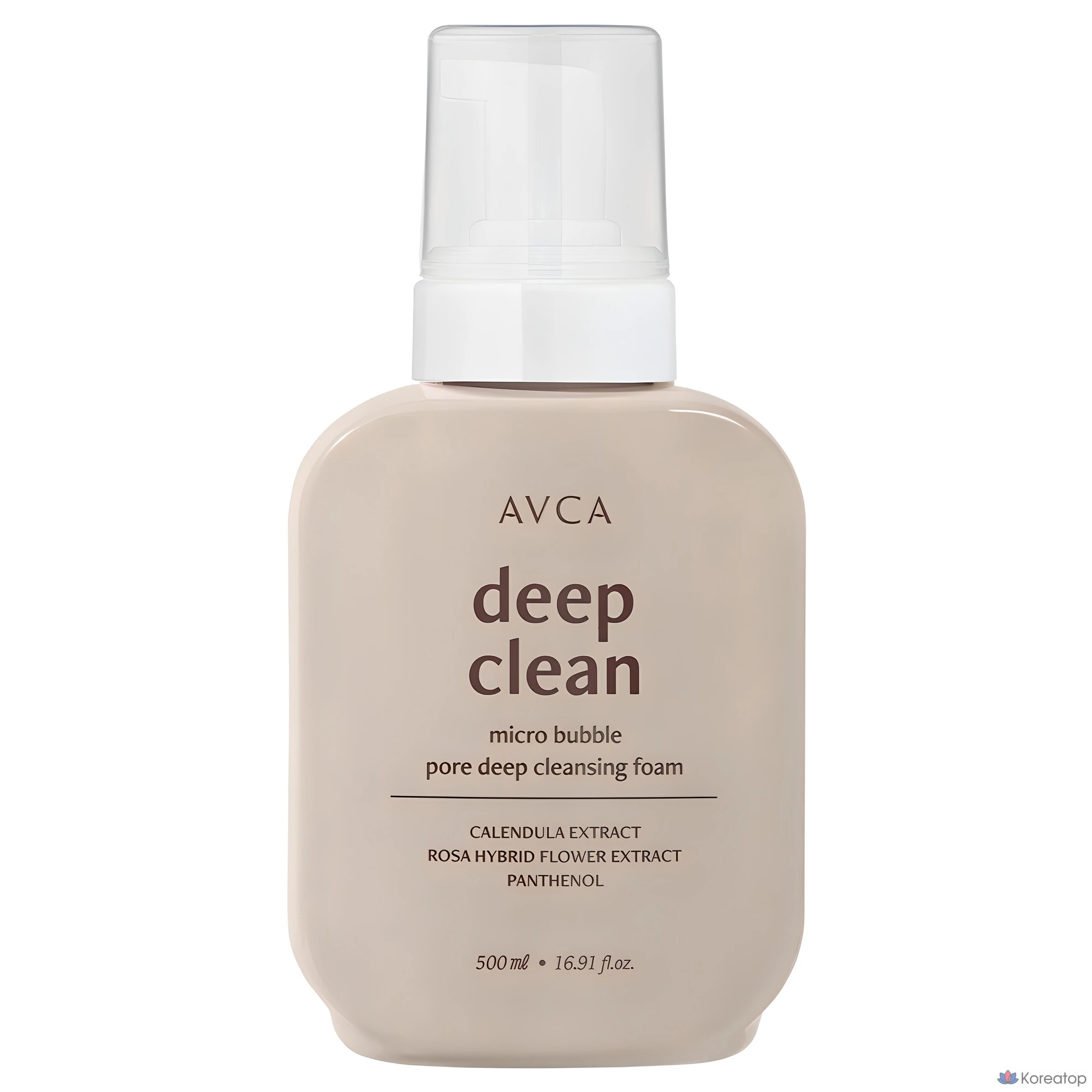 Пенка для глубокого очищения пор AVCA, 500 мл, 1 шт.
