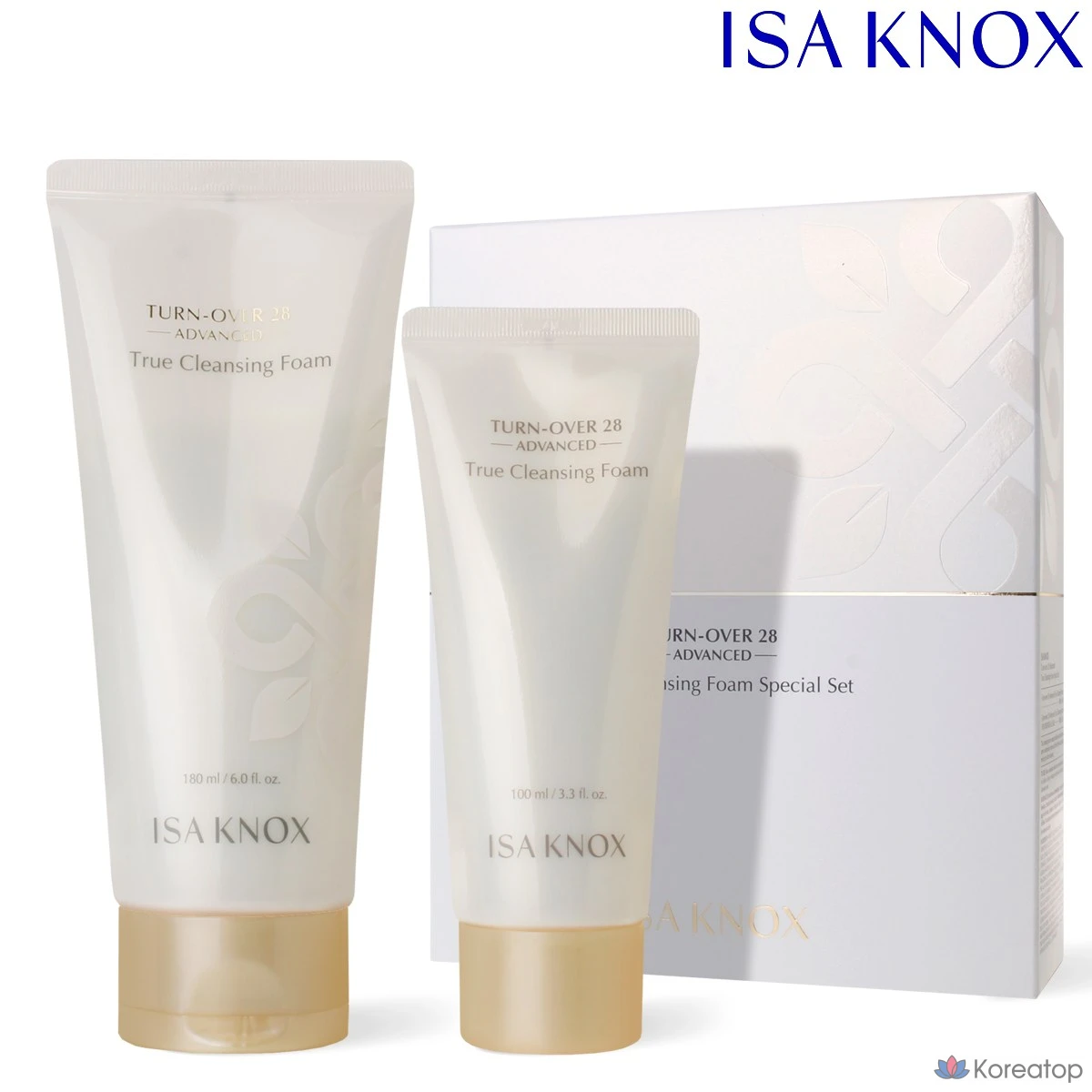 Очищающая пенка Isa Knox Turnover 28 Advanced True Cleansing Foam, 280 мл, 1 шт.