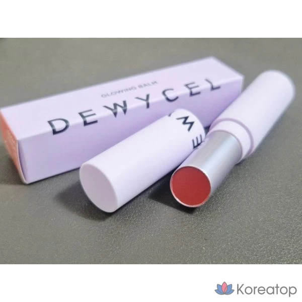 Бальзам для губ DEWYCEL Glowing Balm, 4.5 г, 1 шт.