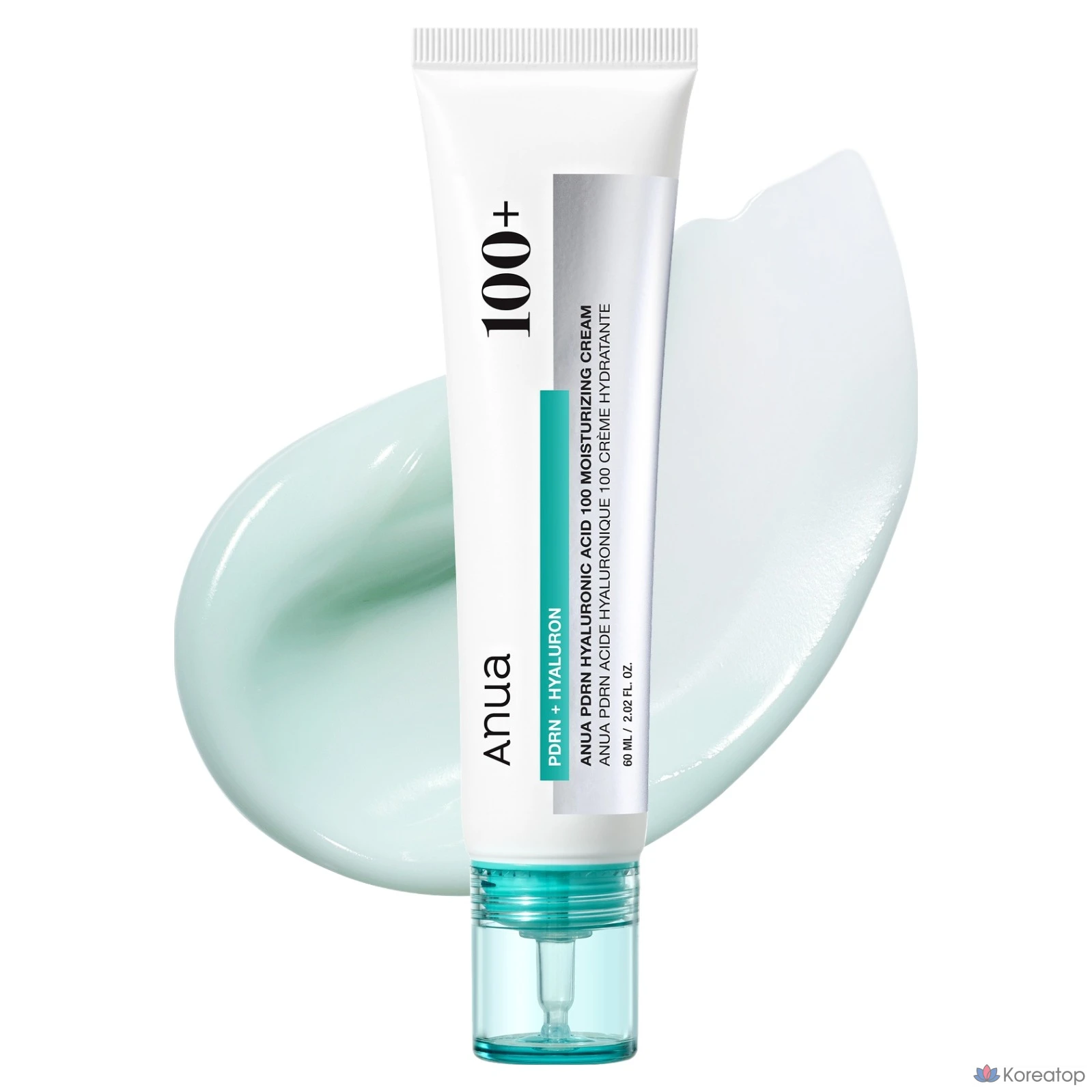 Увлажняющий крем Anua PDRN Hyaluronic Acid 100 Moisture Cream, 60 мл, 1 шт.