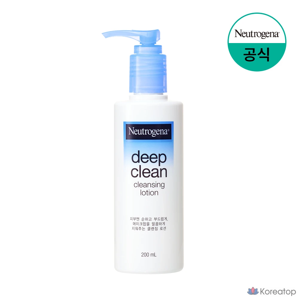 Очищающий лосьон Neutrogena Deep Clean, 200 мл, 1 шт.