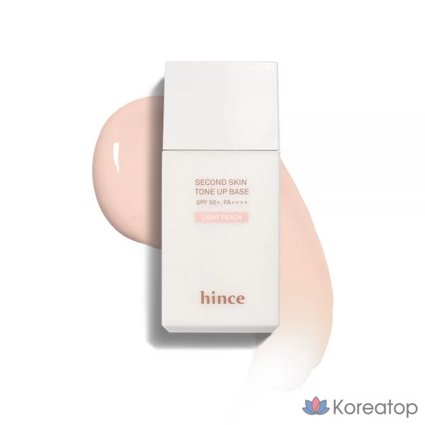Тонер Hince Second Skin Tone Up Base, 35 мл, 1 шт.