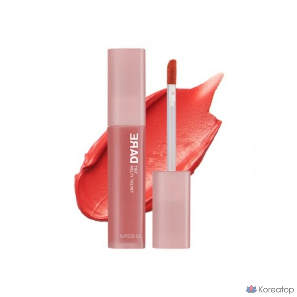 Тинт для губ Missha Dare Tint Melty Velvet 4,5 г, оттенок Roselicious, 1 шт.