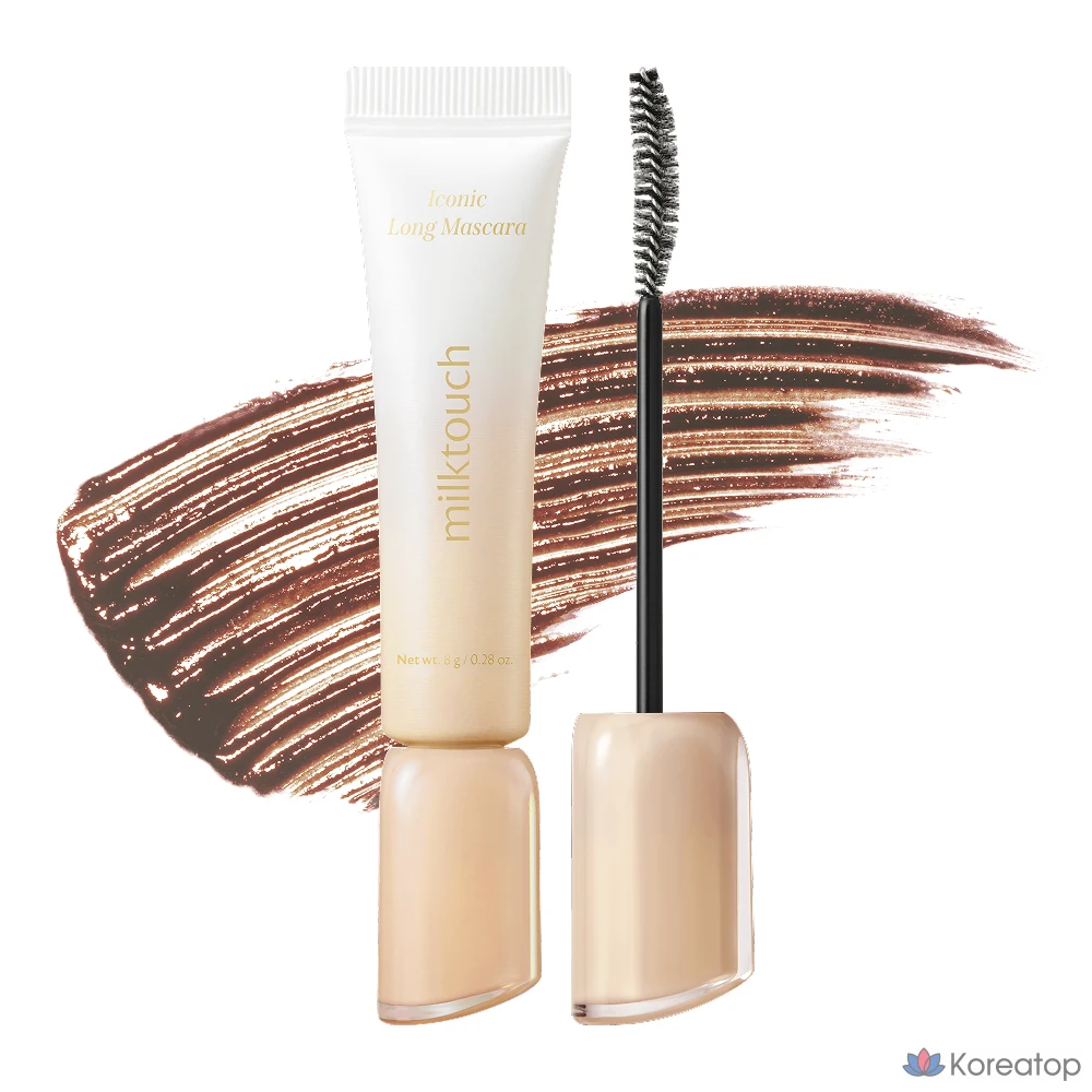 Тушь для ресниц Milk Touch 24H Lasting Strong Long Lash Iconic Mascara, оттенок Brown, 1 шт.