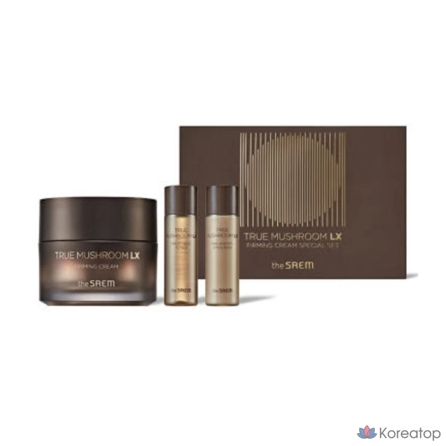 Набор кремов для укрепления кожи The Saem True Mushroom LX, 2 комплекта.