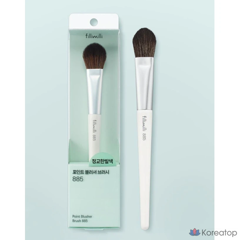 Кисть для румян Fillimilli Point Blusher Brush 885, 1 шт.
