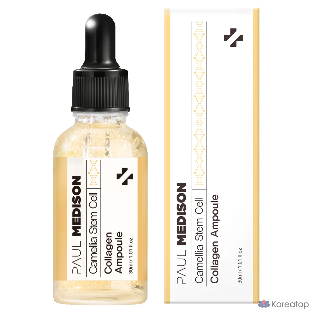 Ампула PAUL MEDISON с коллагеном, полученным из стволовых клеток камелии, 30 мл, 1 шт.