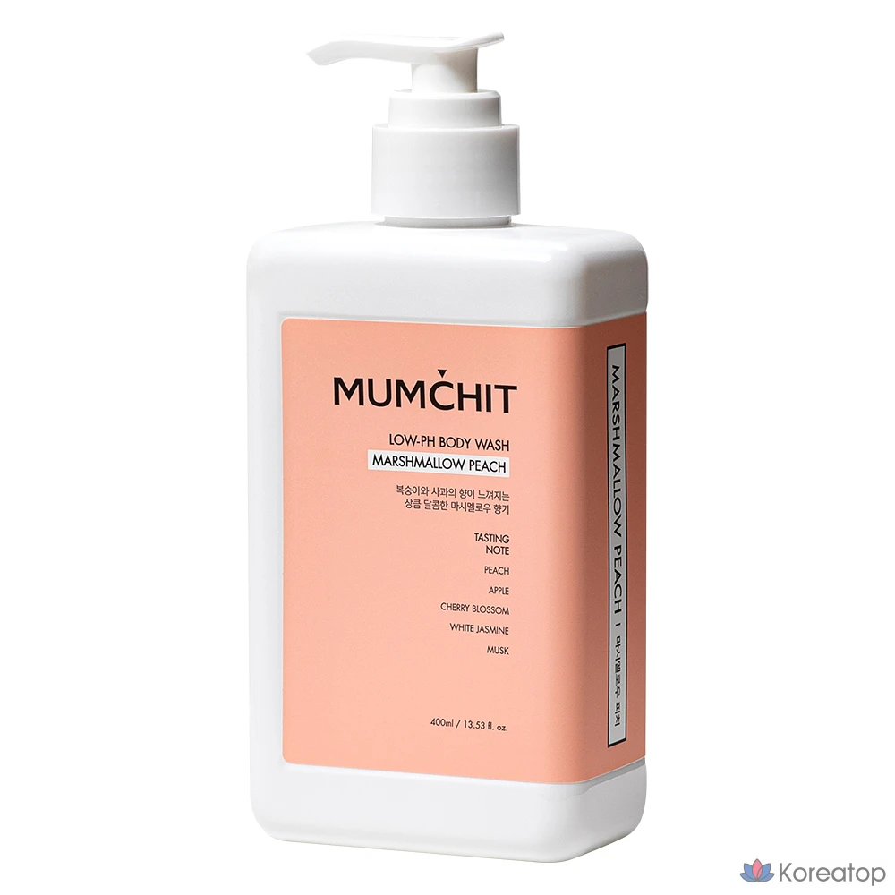 Гель для душа Stop с мягкой кислотностью, аромат зефира и персика, 400 мл, 1 шт.