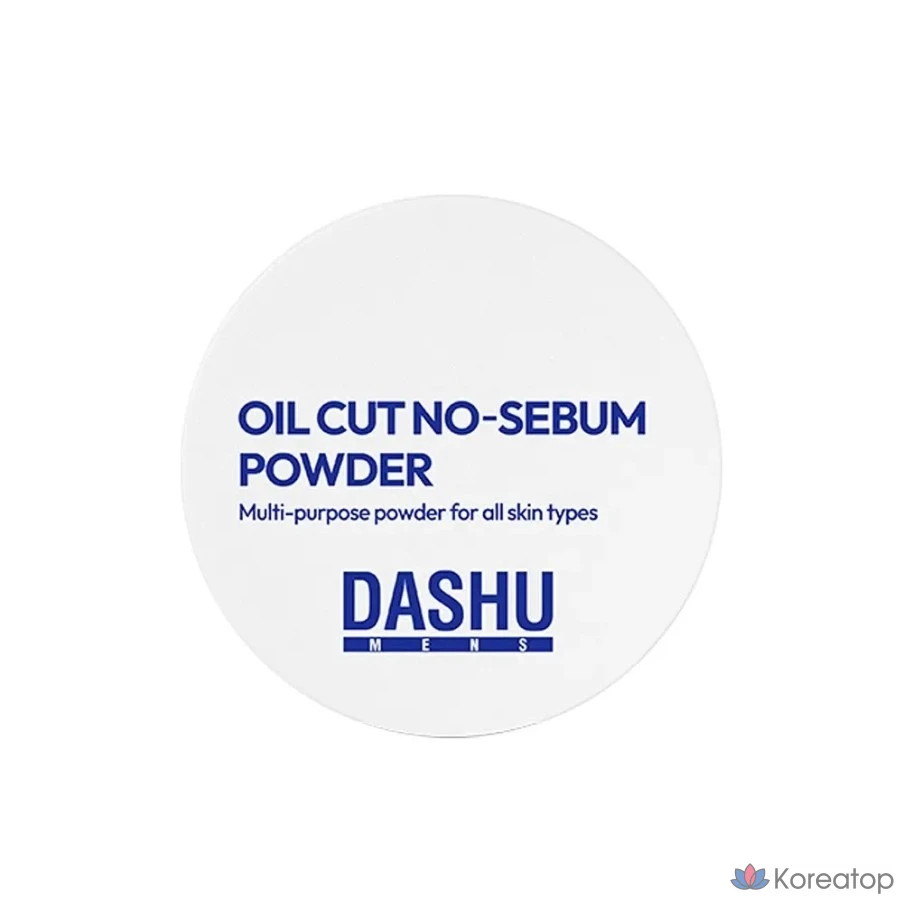 Мужская пудра DASHU Oil Cut No-Sebum Powder, 5 г, 1 упаковка