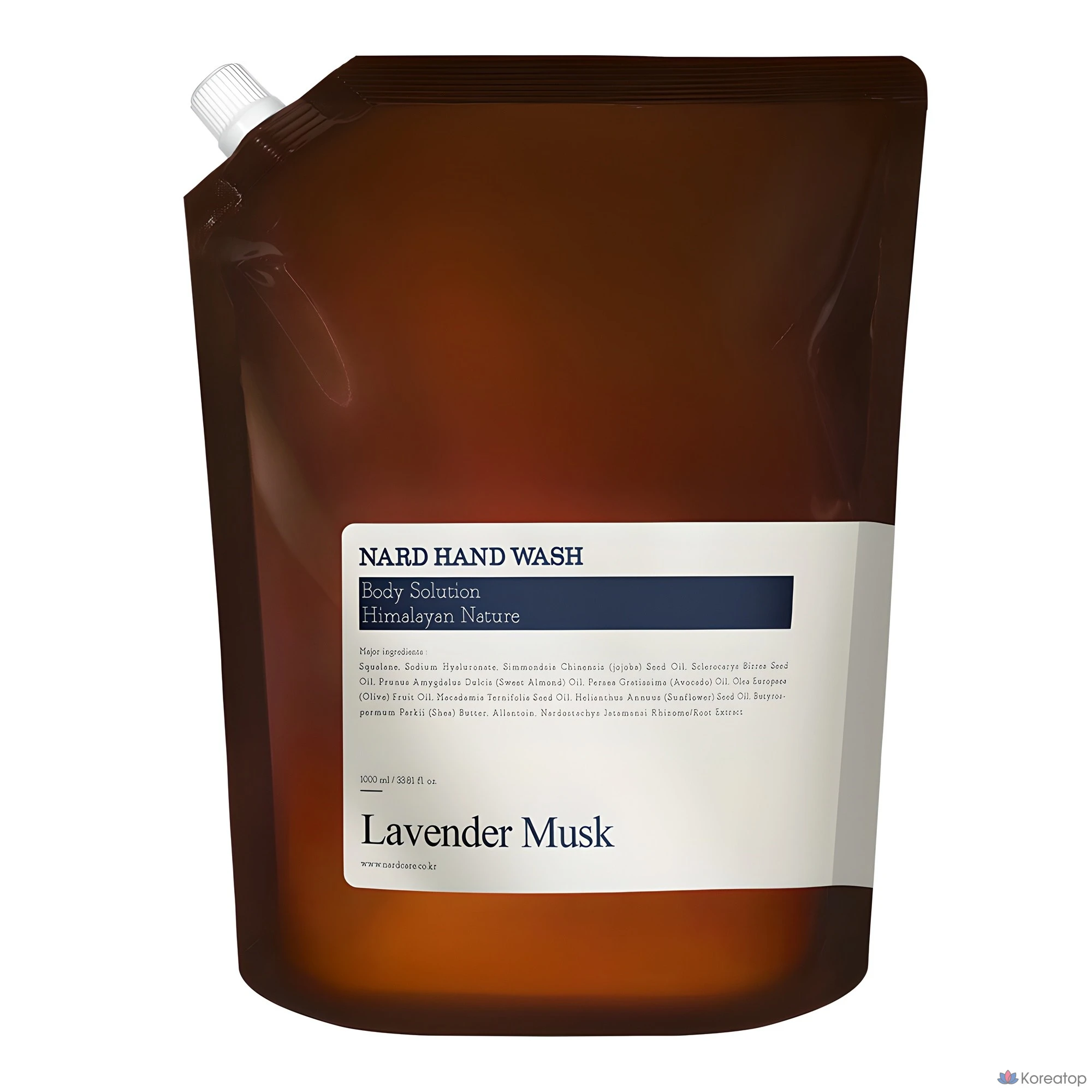 Жидкое мыло для рук Bouquet garni, цвет лаванда-мускус, 1 л, 1 шт.