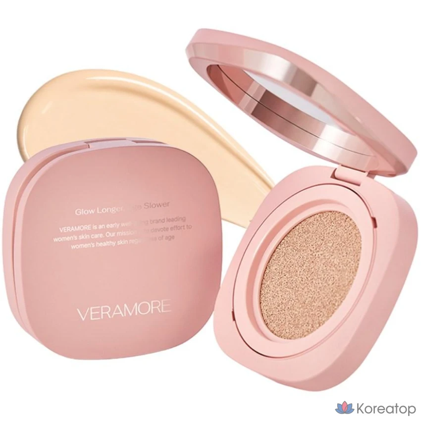 Кушон VERAMORE Tone Correcting Cover Blurring Cushion, оттенок Fair 01, 1 шт.
