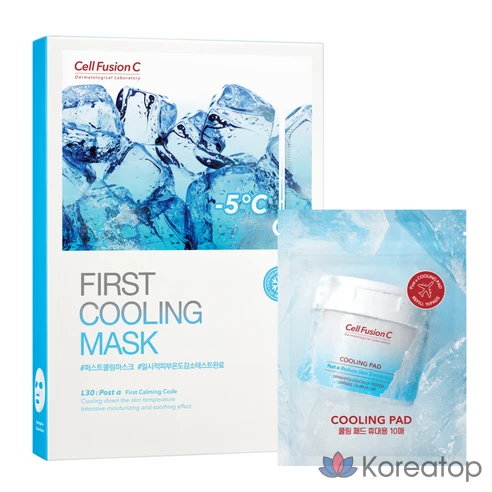 Cell Fusion C Маска косметическая Восстановление Для всех типов кожи 5p + Охлаждающая подушка 10p