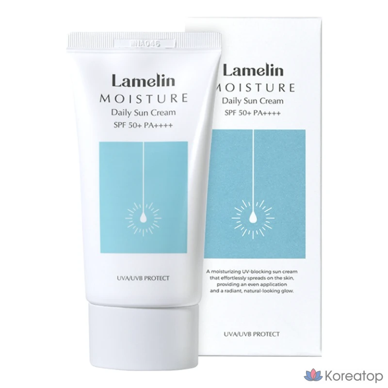 Lamelin Moisture Sunscreen SPF50+ PA++++, 50 мл, 1 шт.