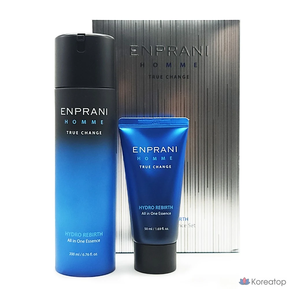 Enprani Homme Hydro All-in-One Essence 200 мл + 50 мл, 1 шт.