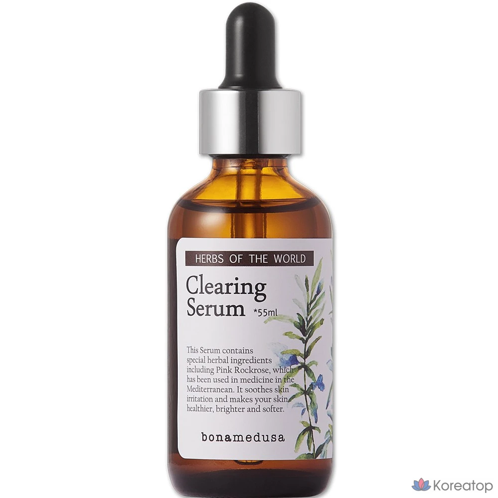 Очищающая сыворотка Bonamedusa World Herb, 60 мл, 1 шт.