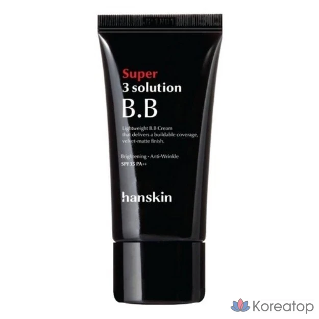 BB-крем Hanskin Super Three Solution SPF35 PA++, бежевый, 30 мл, 1 шт.