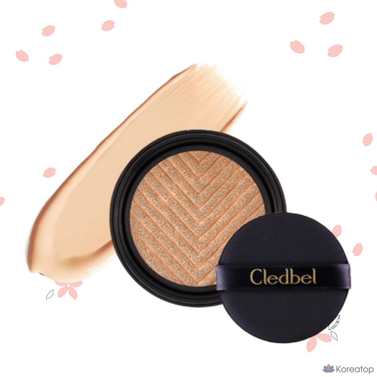 Сменные блоки для тонального крема Cledbel Glow Power Lift V Foundation Cushion Refill № 21, № 23, 1 шт.