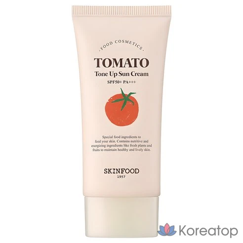 SkinFood / Солнцезащитный крем Tomato Tone Up Sun Cream SPF50+, 50 мл