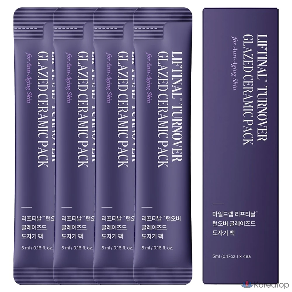 Набор глазурованной керамики Mild Lab Liftinal Turnover, 1 упаковка, 4 штуки.