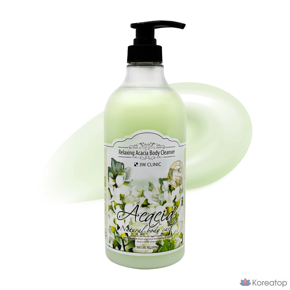 Гель для душа 3W Clinic Relaxing Body Cleanser, 1000 мл, 1 шт.