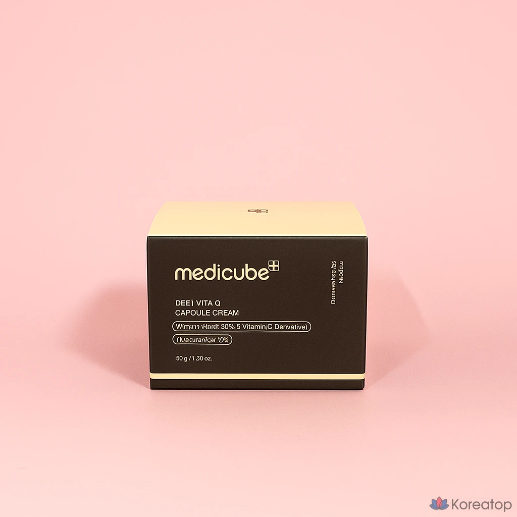 Крем для лица Medicube Deep Vita C Capsule Vitamin Brightening Cream, 55 г, 1 шт.
