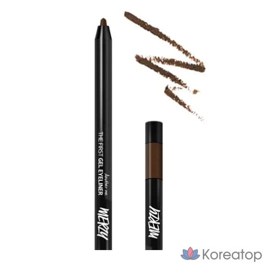 Гелевая подводка для глаз MERZY the First, 0,5 г, 1 шт., цвет G2 Dutch Brown