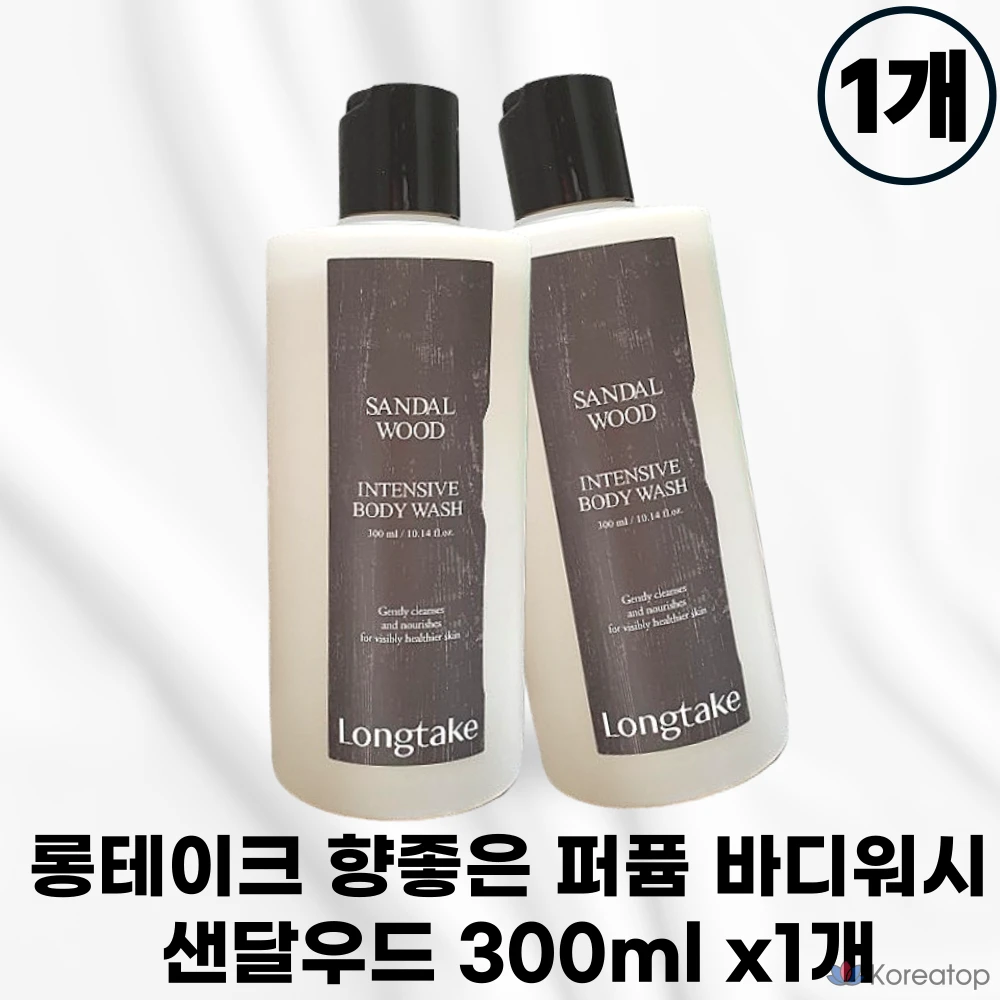 Гель для душа Longtake Perfume Body Wash, оттенок Sandalwood, 301 мл, 1 шт.