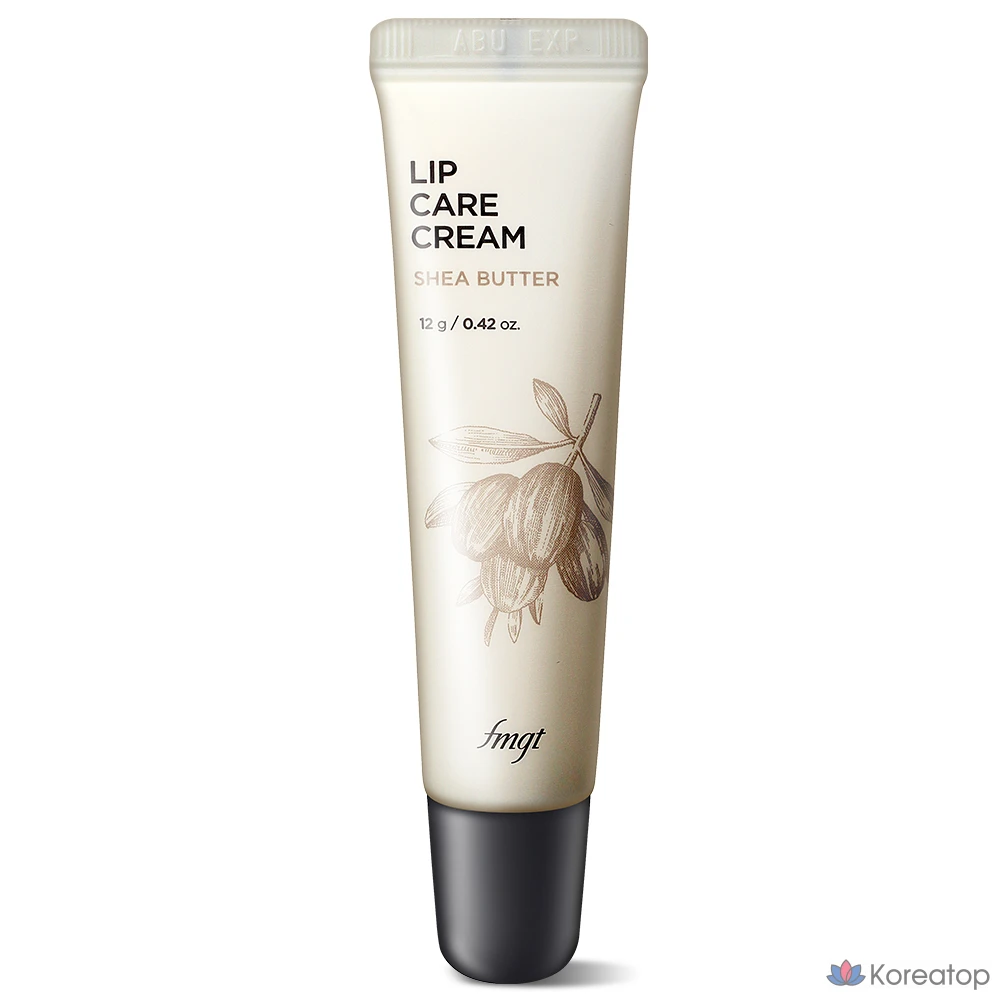 Бальзам для губ The Face Shop Lip Care Cream Shea Butter, оттенок Shea Butter, 12 г, 1 шт.