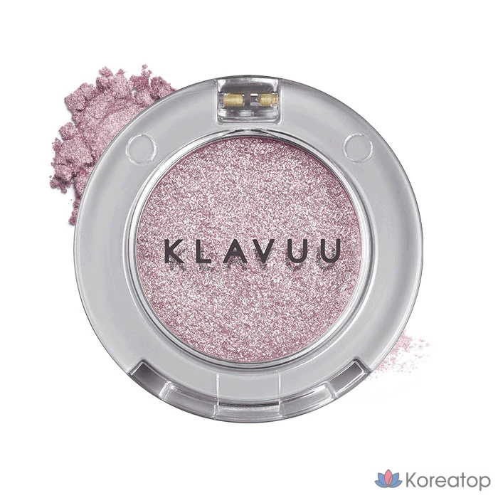 Тени для век Klavuu Urban Pearlsation Sparkle, 1,4 г, серебристо-сиреневые, 1 шт.