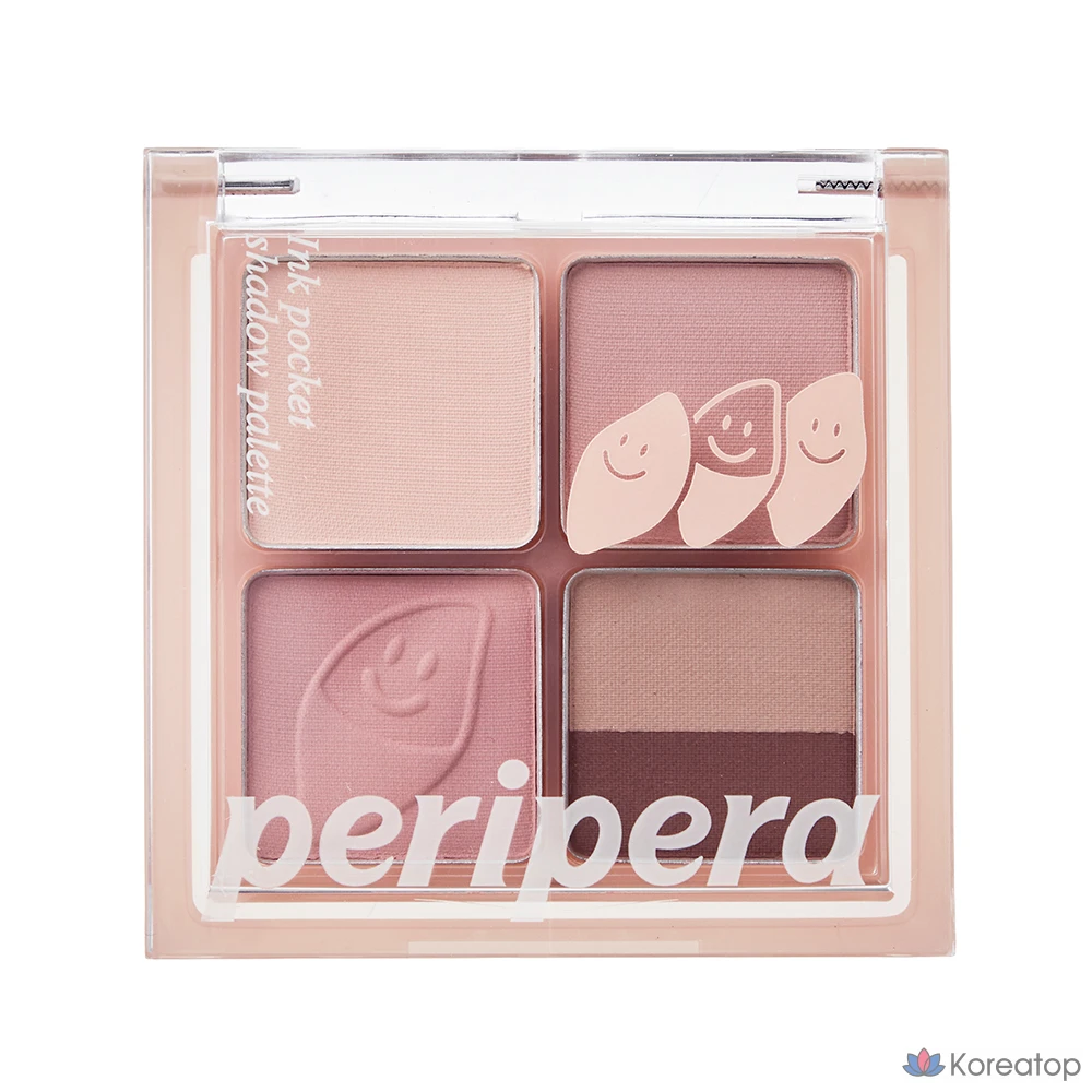 Палетка теней Peripera Ink Pocket Shadow Palette 23AD, оттенок 009, 1 шт.