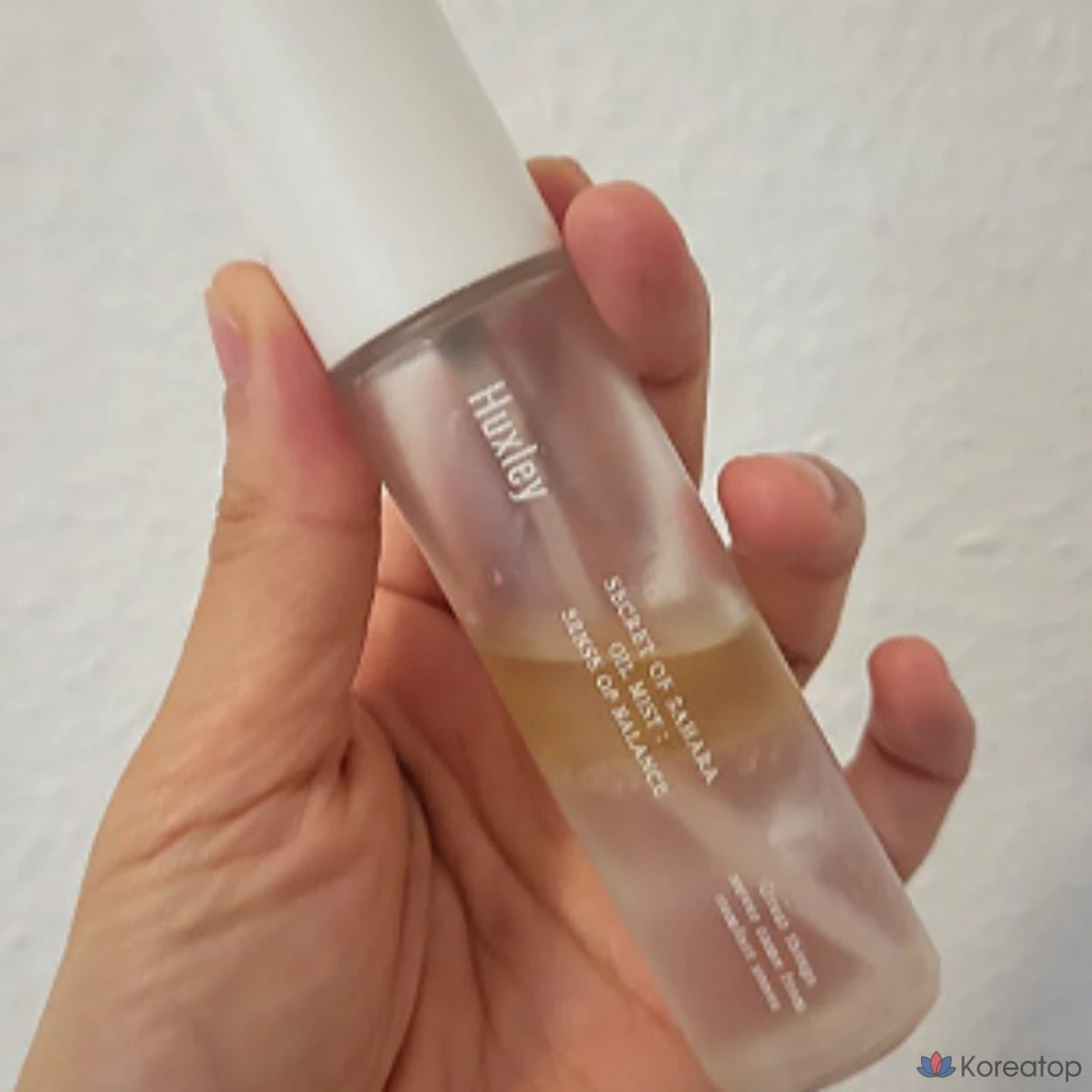 Huxley Oil Mist Sense of Balance Huxley Mist Увлажняющий спрей для сияния кожи, увлажнение, баланс масла и воды, успокаивающее и охлаждающее действие, 35 мл, 1 шт.