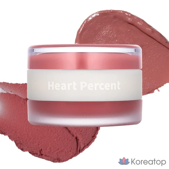 Тинт для губ и щек Heartpercent Dot On Mood Custom Lip & Cheek, оттенок 02 Healthy Coral, 1 шт.